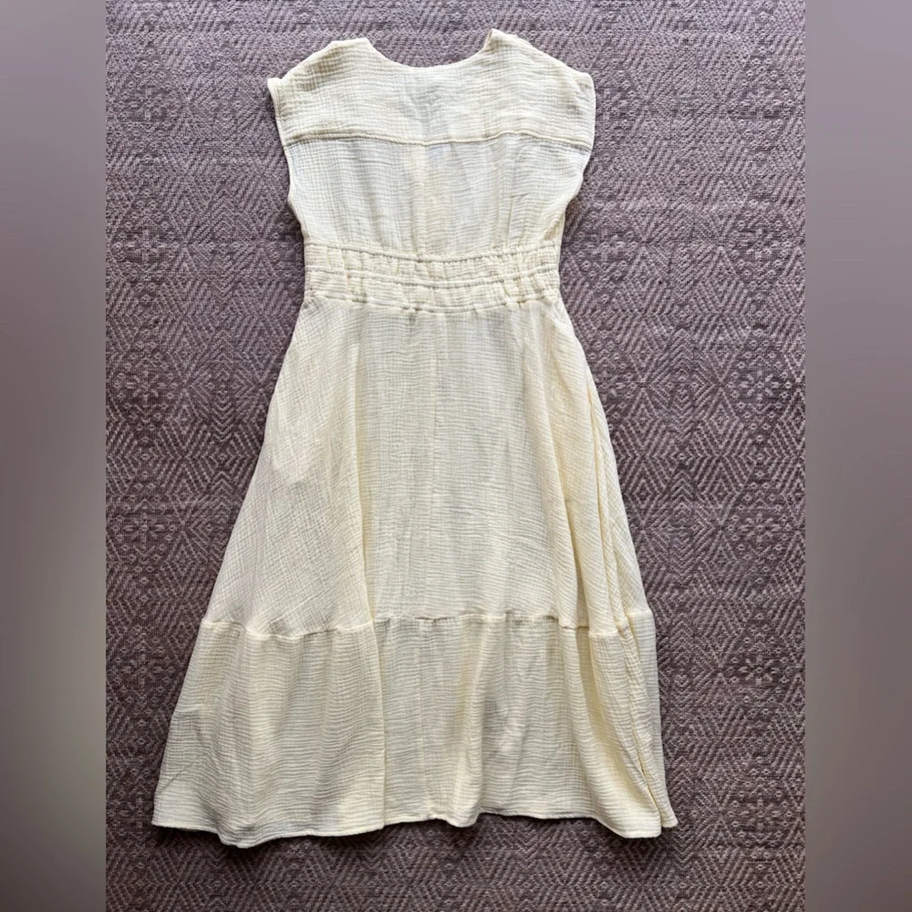 Joe's Jeans Pale Yellow Maxi Dress - Picture 7 of 7